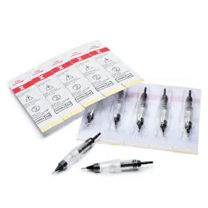 New Safety Cartridge Needles With Steel Tips for Permanent Makeup 10pcs