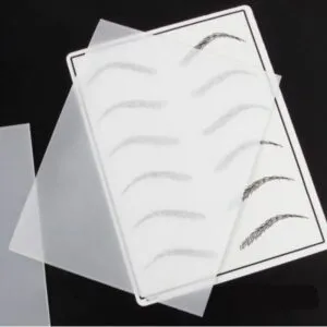Silicone Transparent Copy practice Mat For Microblading Training