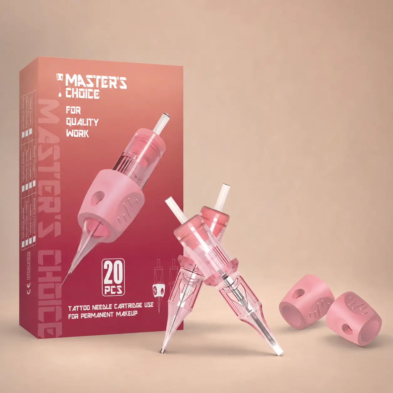 Cartuchos de agulhas para maquiagem permanente LovBeauty e embalagem para varejo